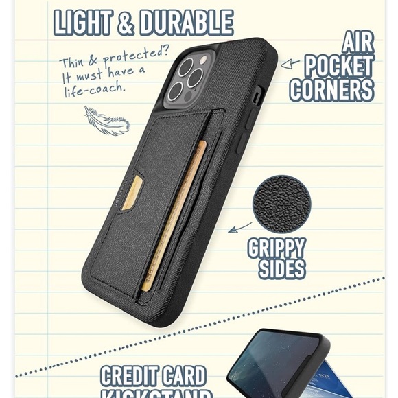 Smartish IPhone 12 Pro Wallet Case - Picture 4 of 4